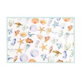 46 Pcs Ocean Stickers Cute Sea Animal Art Stickers For Scrapbooking Craft Supplies