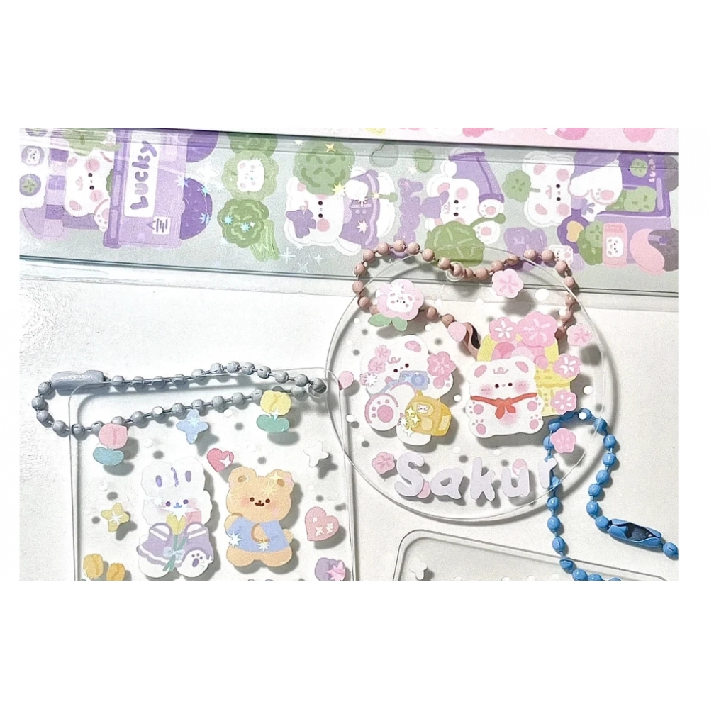 20-200PCS No-Repeated Kawaii Stickers for Kids Cute Set Pack DIY Material Decoration Sticker Laser Laptop Scrapbook Sticker