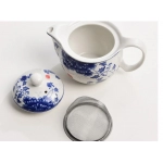 Chinese Blue and white porcelain tea pot,Exquisite Ceramic Teapot Kettle,Kung Fu Tea Set,Porcelain Teaware Flower Tea Pot