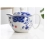 Chinese Blue and white porcelain tea pot,Exquisite Ceramic Teapot Kettle,Kung Fu Tea Set,Porcelain Teaware Flower Tea Pot