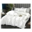Silk Bedding Set with Duvet Cover Bed Sheet Pillowcase Luxury Satin Bedsheet Solid Color Double Single King Queen Full Twin Size