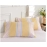 Queen Quilt Cover Sets Yellow Striped Duvet Cover with Pillowcase cobertor 2 plazas cama King Size dekbedovertrek 240x220 Cover